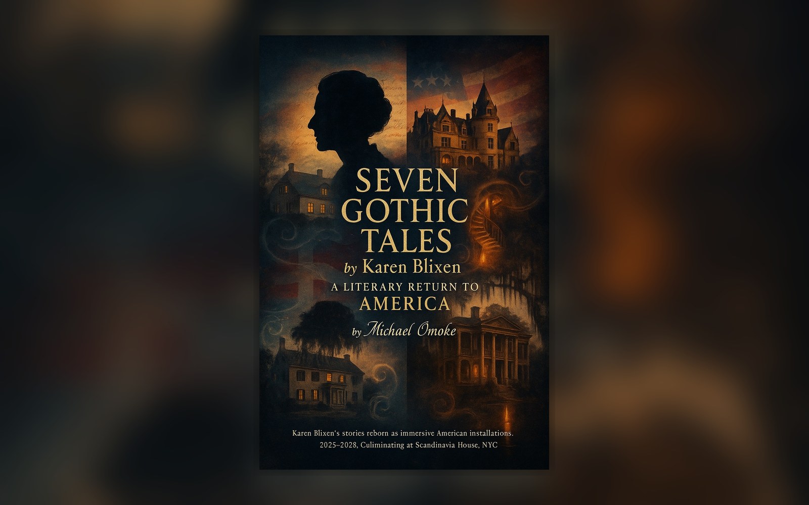 Seven Gothic Tales umbrella-project poster