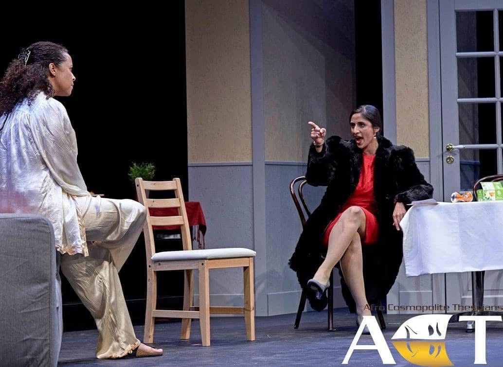 Confrontation scene from An Enemy of the People.