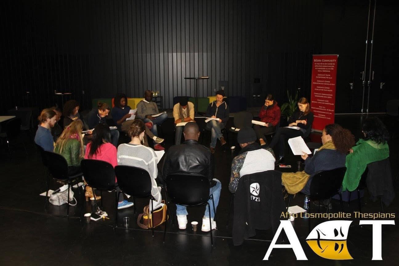 Process image from the development of An Enemy of the People.